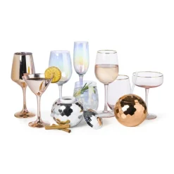 Xenos Cocktailglazen-Martiniglas koper - koperkleurig - 160 ml