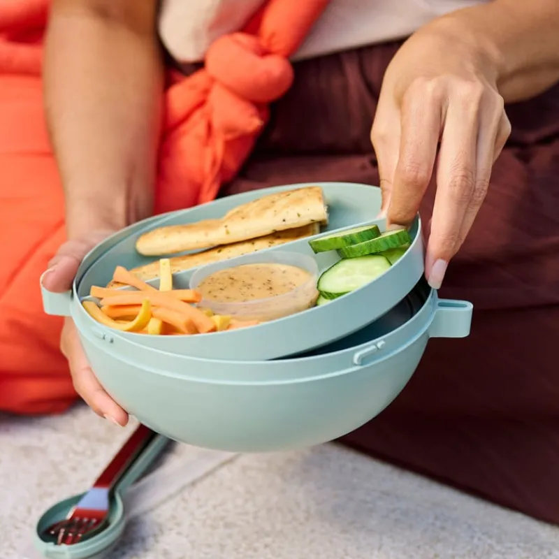Mepal Broodtrommels-lunchbowl - lichtgroen - 8.5x24x20.7 cm