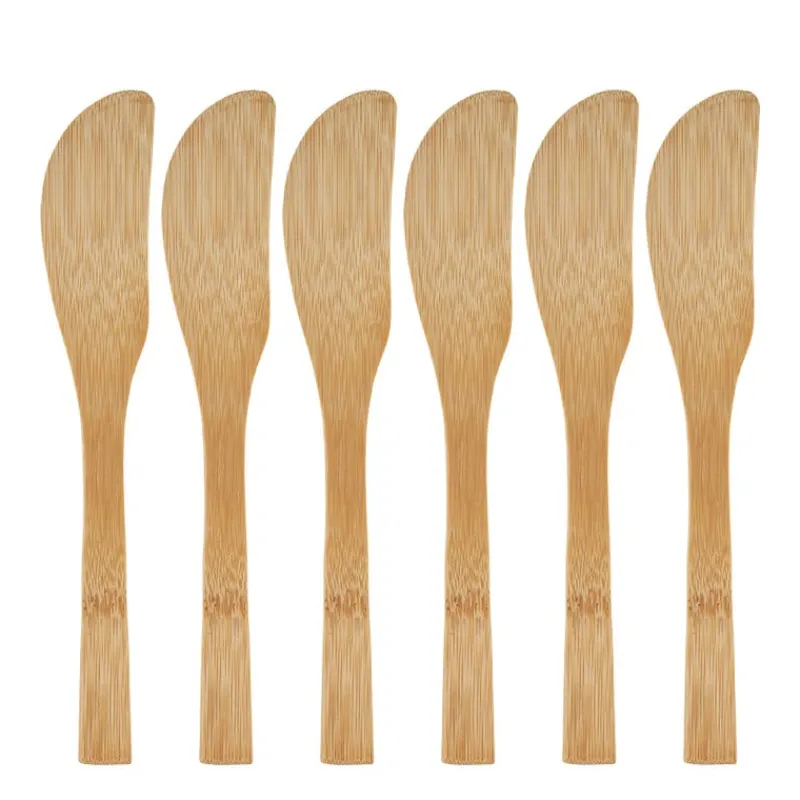 Xenos Messen-Messen bamboe - 16 cm - set van 6