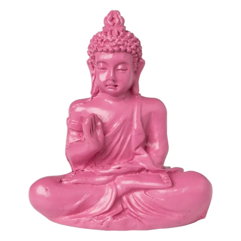 Xenos Boeddha Beelden|Decoratieve Beelden-Mini boeddha - diverse kleuren - 5 cm