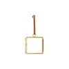 Xenos Wandhangers|Fotolijsten-Mini fotolijstje hangend - goud - 6x6 cm