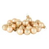 Xenos Kerstballen-Mini kerstbal - champagne - set van 24