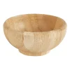 Xenos Buitenservies|Schalen-Mini schaaltje bamboe - ⌀6 cm