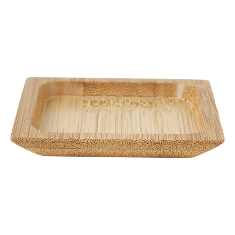 Xenos Buitenservies|Schalen-Mini schaaltje bamboe - 6x6 cm