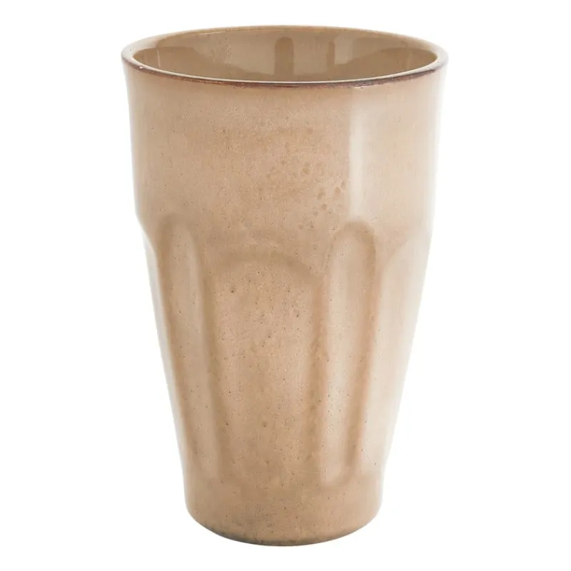 Xenos Mokken-Mok facet - beige - 360 ml