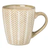 Xenos Mokken-Mokje relief - beige - 175 ml