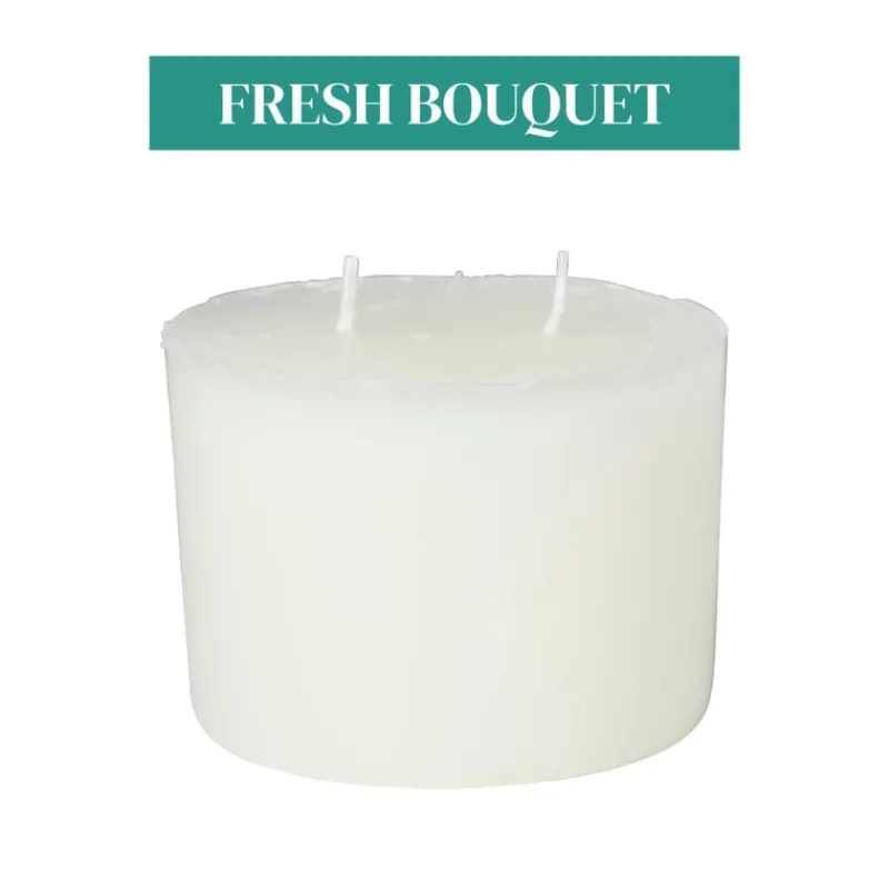 Xenos Geurkaarsen|Geurkaarsen-Navulling geurkaars - fresh bouquet - 350 gram