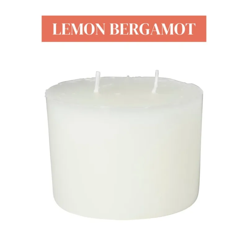 Xenos Geurkaarsen|Geurkaarsen-Navulling geurkaars - lemon bergamot - 350 gram