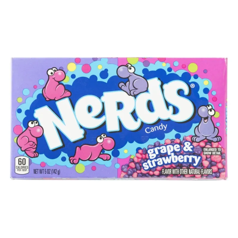 Xenos Amerikaanse Keuken|Snoep-Nerds grape & strawberry - 141 gram