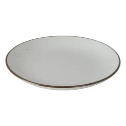 Xenos Borden-Ontbijtbord Emma - wit - ø21 cm