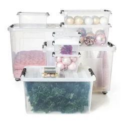 Xenos Opbergboxen-Opbergbox - 8 liter - 33x22x16 cm