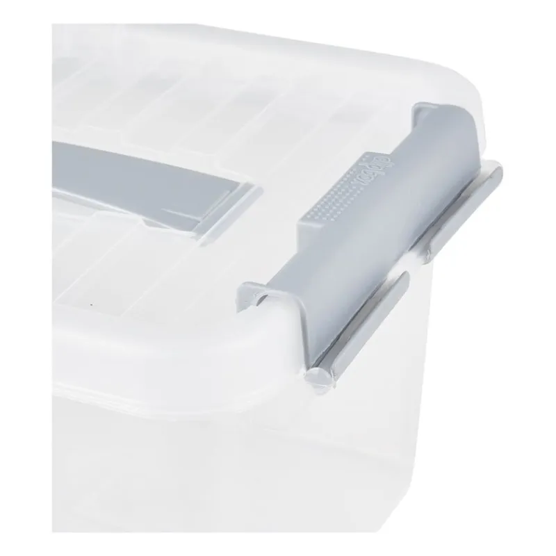 Xenos Opbergboxen-Opbergbox met handvat - 5 liter - 14x30x19.5 cm