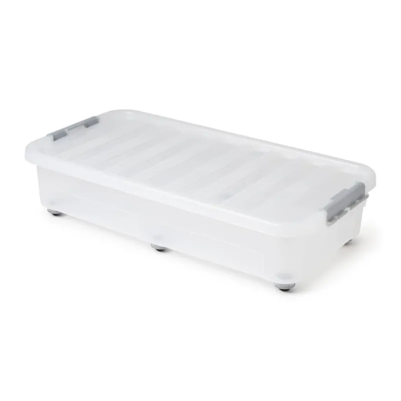 Xenos Opbergboxen-Opbergbox onder-het-bed - 36 liter - 80x40x18 cm