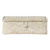 Xenos Opbergboxen|Kerstcadeaus-Opbergdoos zeegras - naturel - 7.5x24x14 cm