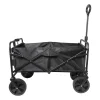 Xenos Festivals-Opvouwbare bolderkar - zwart - 103x54x108 cm