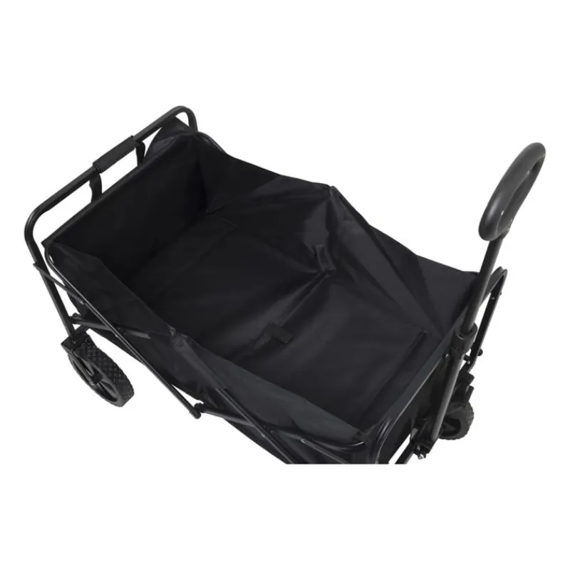 Xenos Festivals-Opvouwbare bolderkar - zwart - 103x54x108 cm