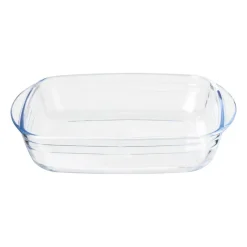 Xenos Ovenschalen-Ovenschaal 1.7 liter - glas - 5x28x20 cm