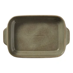 Xenos Ovenschalen|Kerstservies-Ovenschaal Toscane L - groen - 6.5x33x21 cm