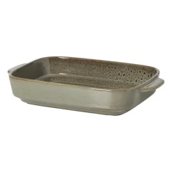 Xenos Ovenschalen-Ovenschaal Toscane M - groen - 5.3x28x17.5 cm