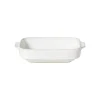 Xenos Ovenschalen-Ovenschaal Toscane S - wit - 5x22x15 cm
