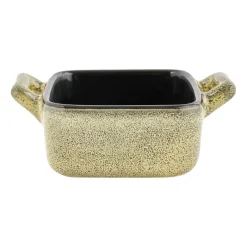 Xenos Ovenschalen-Ovenschaaltje met grepen s - diverse kleuren - 7x7x3 cm