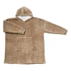 Xenos Winterartikelen-Oversized hoodie - beige - one size