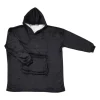 Xenos Winterartikelen-Oversized hoodie - zwart