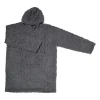 Xenos Winterartikelen-Oversized hoodie jacquard - grijs - one size
