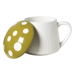 Xenos Mokken-Paddenstoel mok - groen - 350 ml