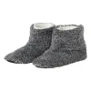 Xenos Winterartikelen-Pantoffels gemeleerd - donkergrijs - maat 41-42