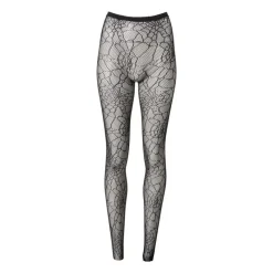 Xenos Verkleedkleding-Panty halloween spinnenweb - one size