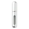 Xenos Reisflesjes|Kerstcadeaus-Parfum dispenser - zilverkleurig - 5 ml