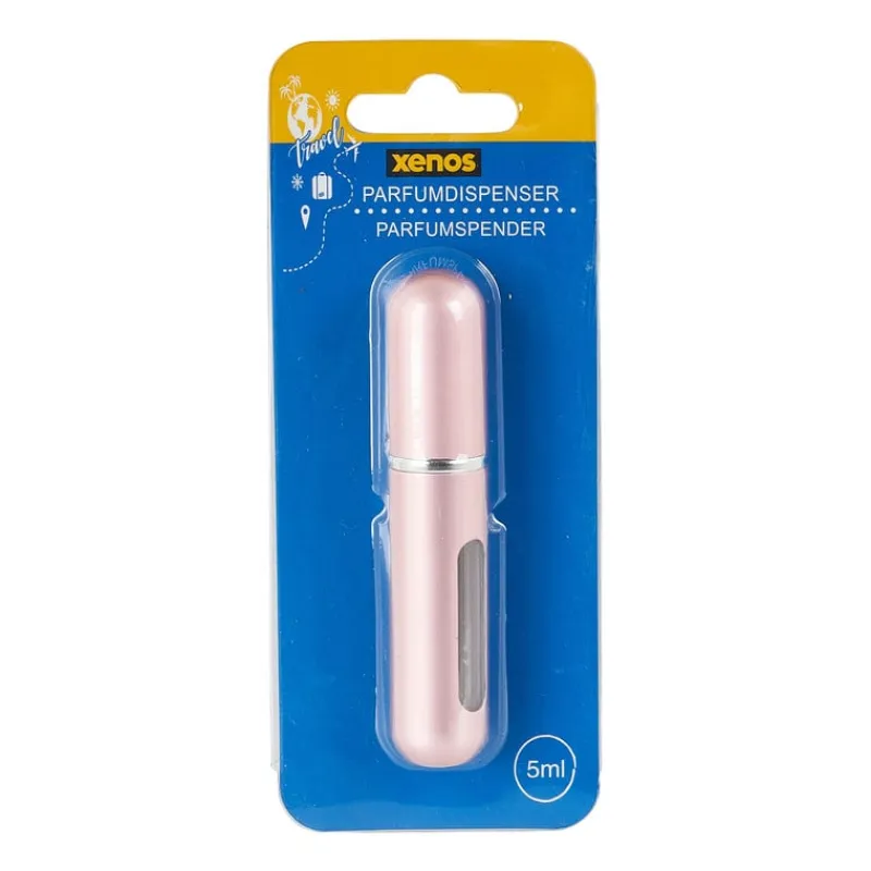 Xenos Badkamer Accessoires-Parfumdispenser - roze - 5 ml