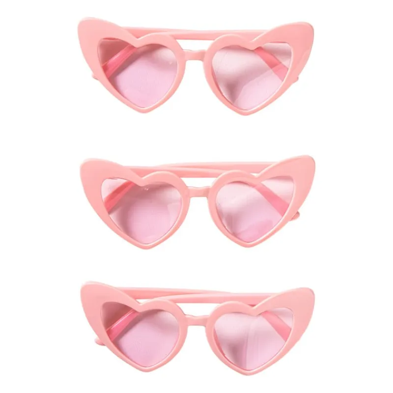 Xenos Bruiloft-Party bril bride to be - roze - set van 3