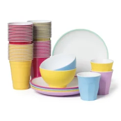 Xenos Wegwerpservies|Babyshower-Partycup roze - 530 ml - 12 stuks