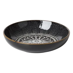 Xenos Borden-Pastabord Yara - zwart - ⌀21.7 cm