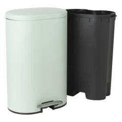 Xenos Pedaalemmers-Pedaalemmer ovaal - groen - 30 liter