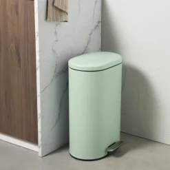Xenos Pedaalemmers-Pedaalemmer ovaal - groen - 30 liter