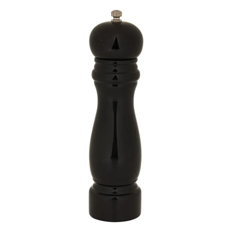 Xenos Keukengerei-Pepermolen klassiek - zwart - 22 cm