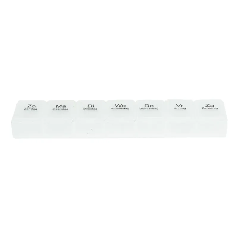 Xenos Badkamer Accessoires-Pillendoosje - 15x3.5x2 cm
