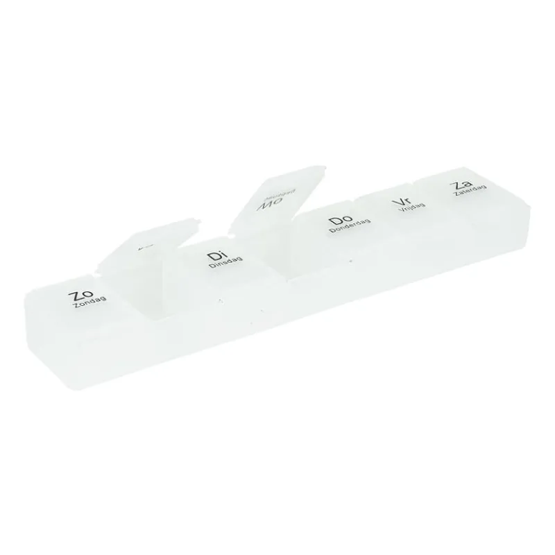 Xenos Badkamer Accessoires-Pillendoosje - 15x3.5x2 cm
