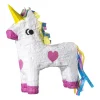 Xenos Piñatas-Pinata xl unicorn - wit - 45x30x10 cm
