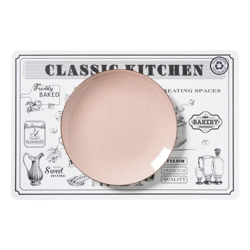 Xenos Placemats-Placemat keuken - 43.5x28.5 cm - diverse varianten