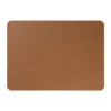 Xenos Placemats-Placemat PU leer - bruin - 33x46 cm