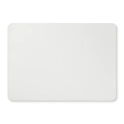 Xenos Placemats-Placemat PU leer - crème - 33x46 cm
