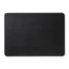 Xenos Placemats-Placemat PU leer - zwart - 33x46 cm