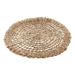 Xenos Placemats-Placemat zeegras - Ø35 cm