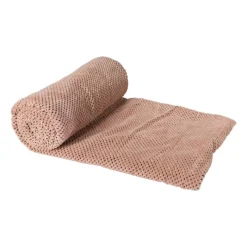 Xenos Plaids-Plaid blokje - blush - 130x160 cm