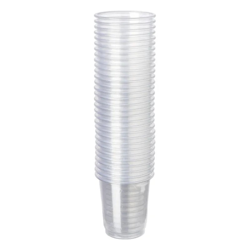 Xenos Wegwerpservies|Shotglaasjes-Plastic shotglazen - 40 ml - set van 40