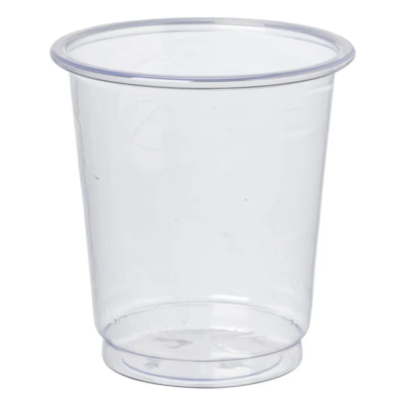 Xenos Wegwerpservies|Shotglaasjes-Plastic shotglazen - 40 ml - set van 40